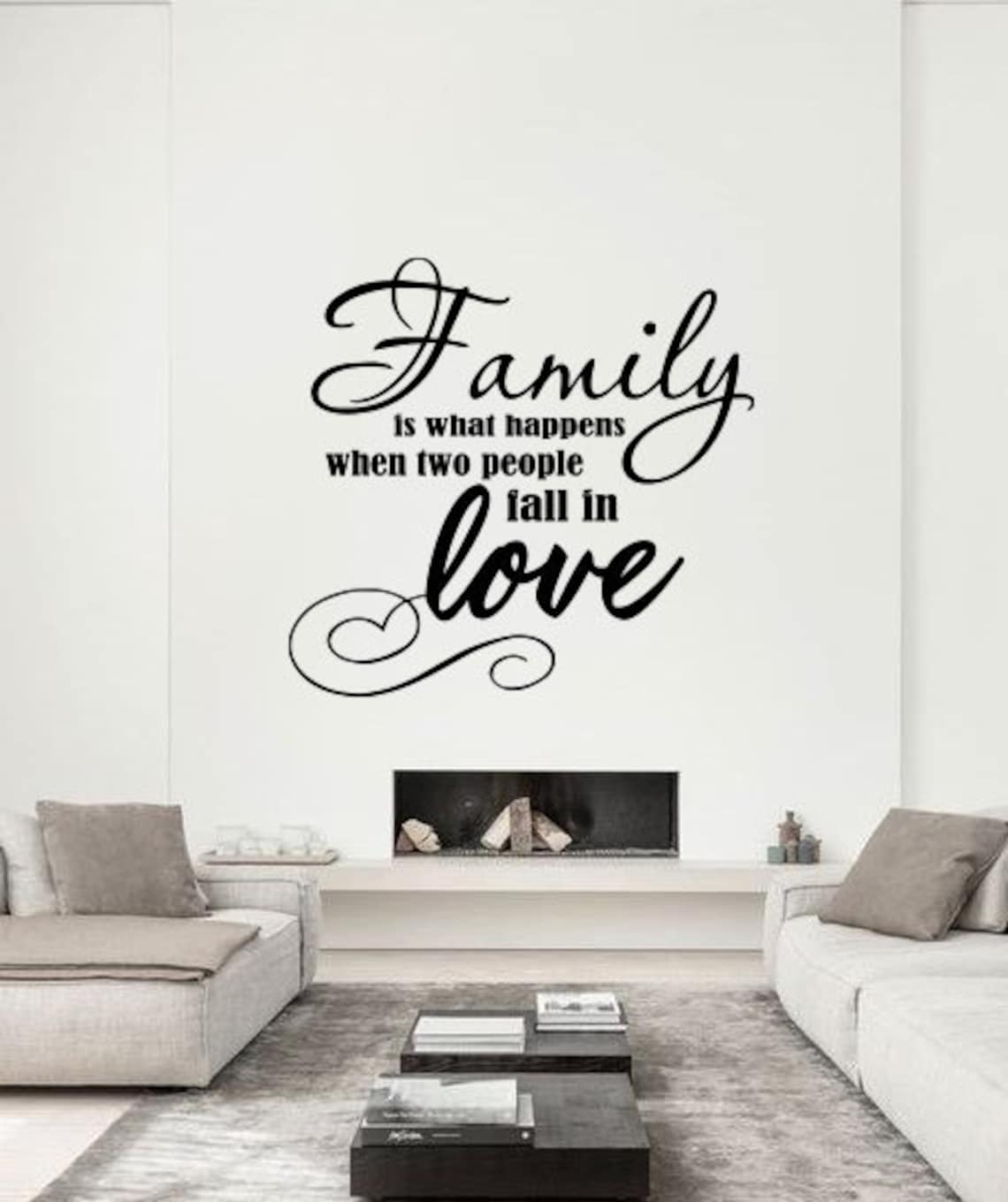 Family Quotes Wall DecalHome Sweet Home Quotes Wall ArtVinyl Etsy