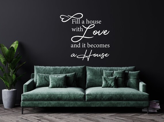 Family Wall Art Vinyl Decal Sticker – TLK Designs, UK Made, Bathroom Friendly