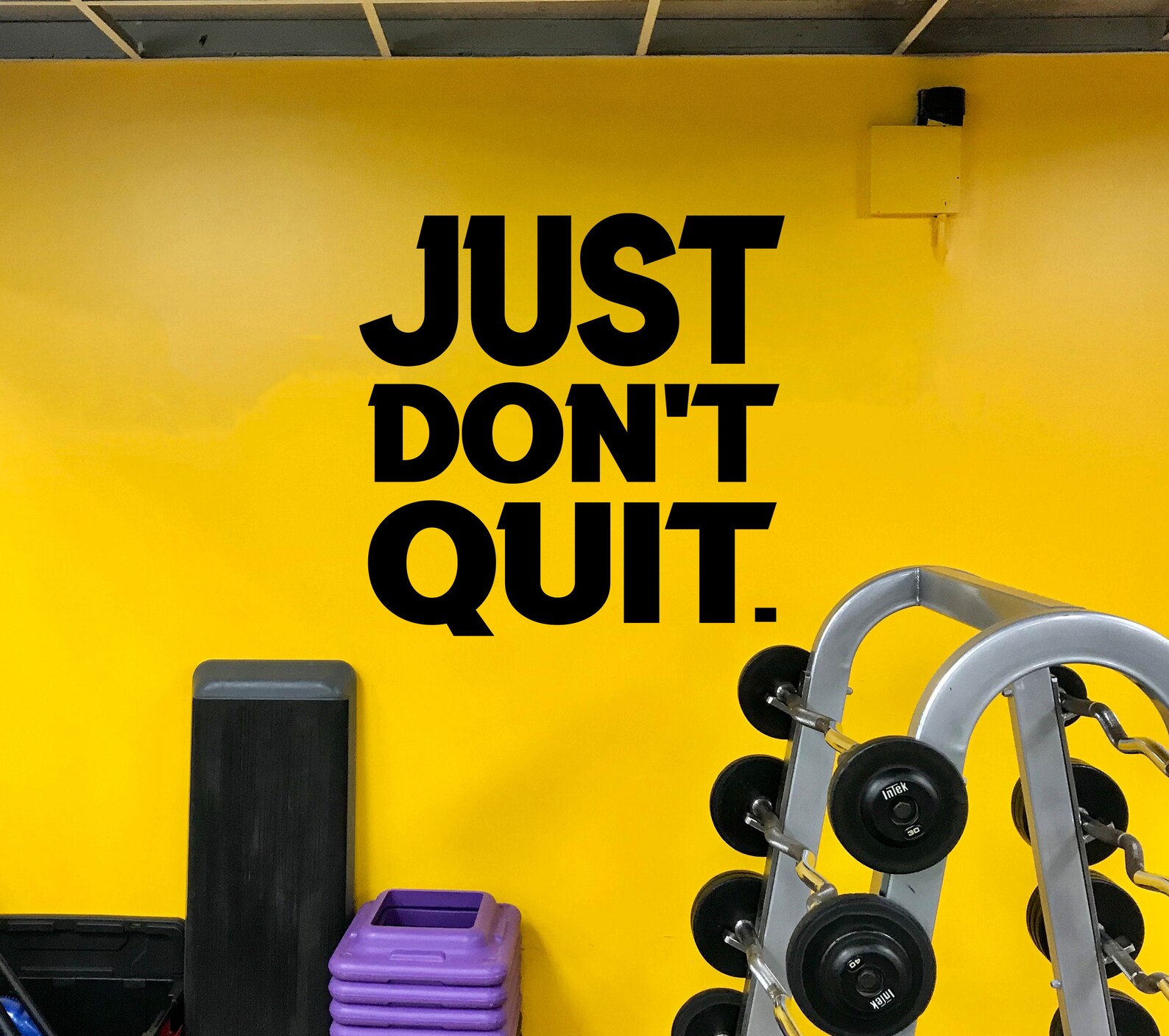 Gym Wall DecalGym Wall ArtFitness Wall QuotesCrossfit Wall | Etsy