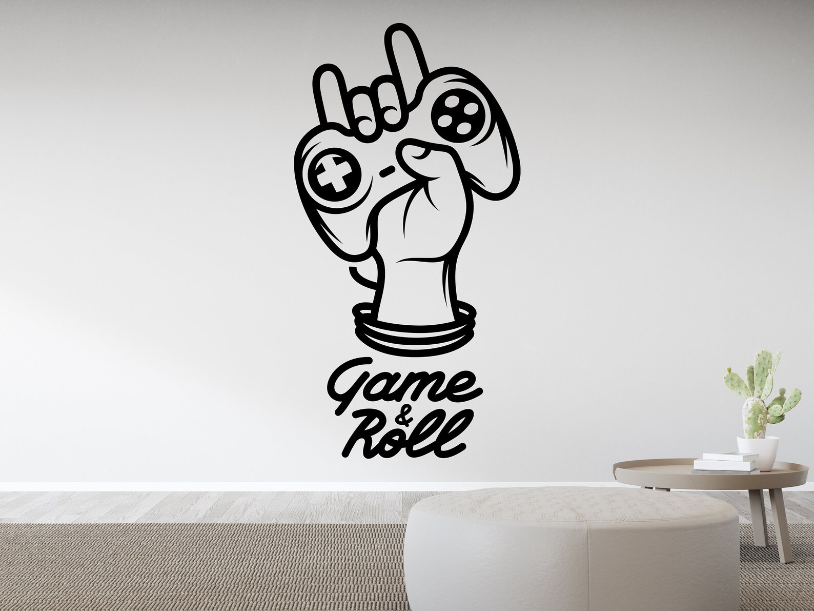 Game Zone Wall Decalgame Wall Artbest Gamer Wall Etsy