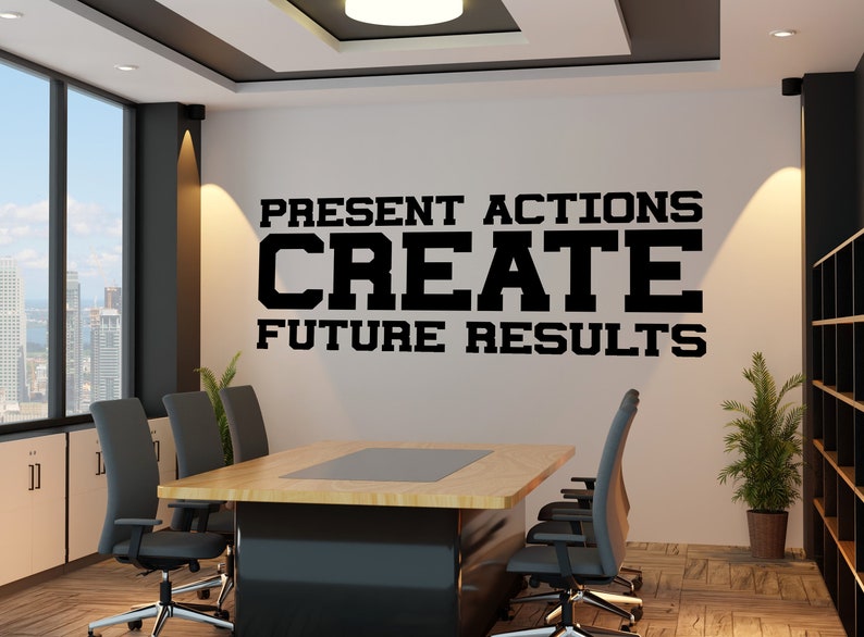 Office Wall Decal Motivation Quotes Decal Office Wall Sticker - Etsy