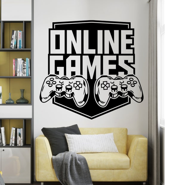 Game Zone Wall Decalgame Wall Artbest Gamer Wall - Etsy