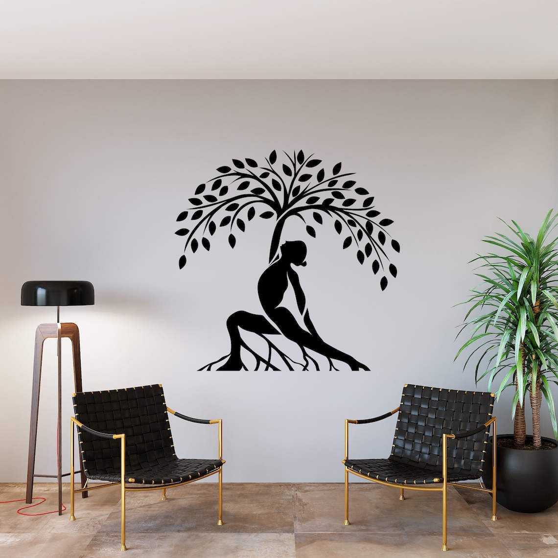 Yoga Wall Decalyoga Quotes Wall Stickeryoga Wall | Etsy