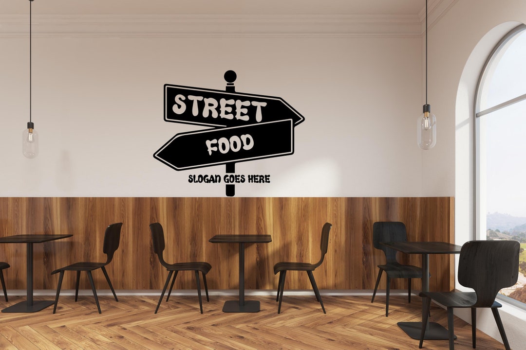 Food Decals Street Food Wall Decal,tacos Wall Art,fast Food Wall Decal,wall Decal ...