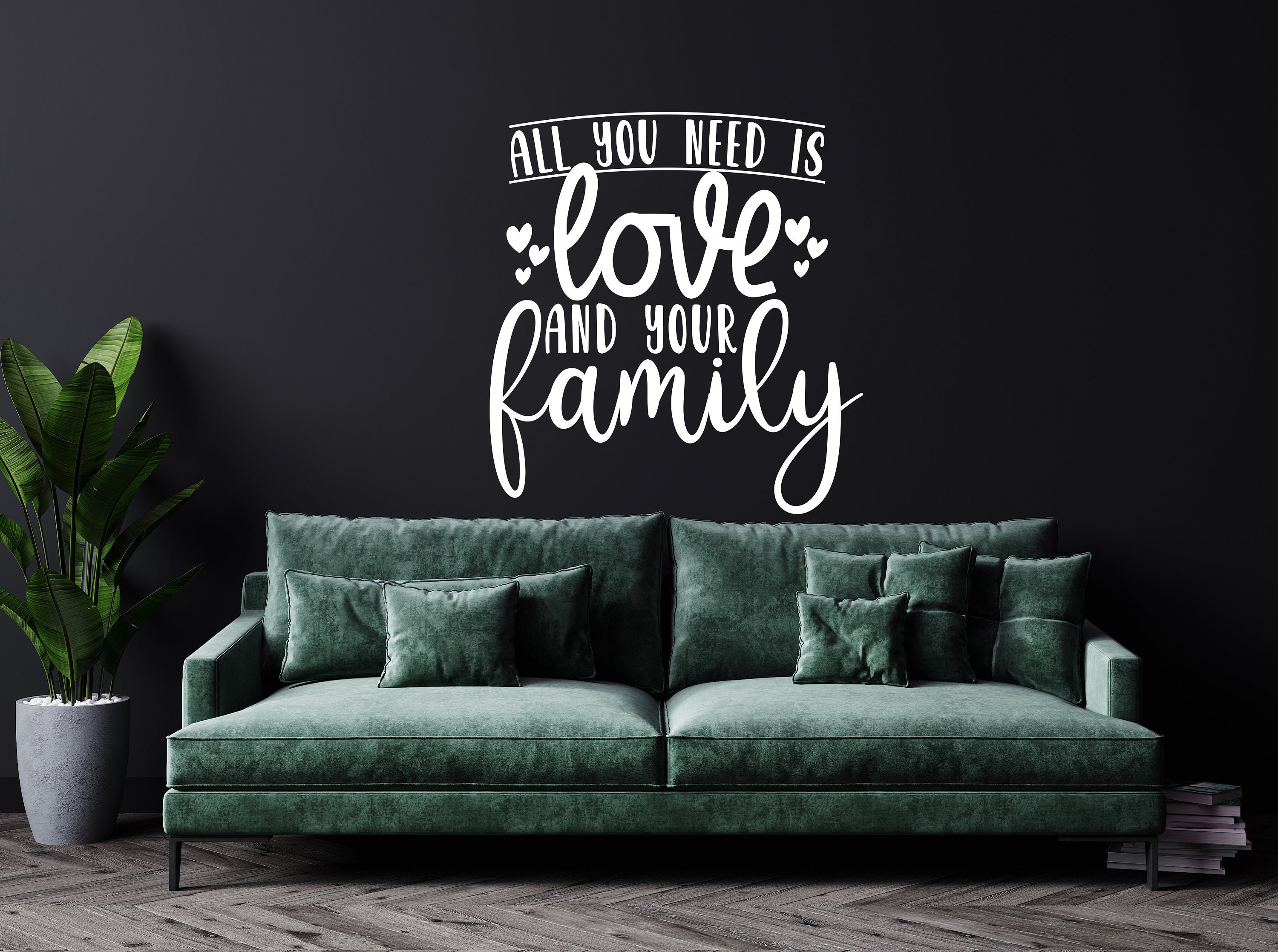 Family Quotes Wall Decalhome Sweet Home Quotes Wall Artvinyl - Etsy