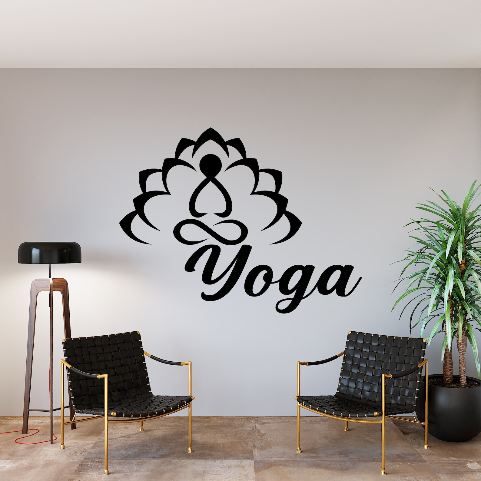 Yoga Wall Decal,yoga Quotes Wall Sticker,yoga Wall Art,meditation Wall ...