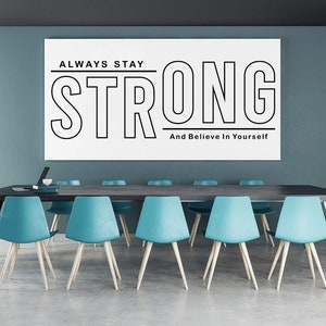 Motivation Wall Decal Motivation Quotes Decal Office Wall Sticker ...