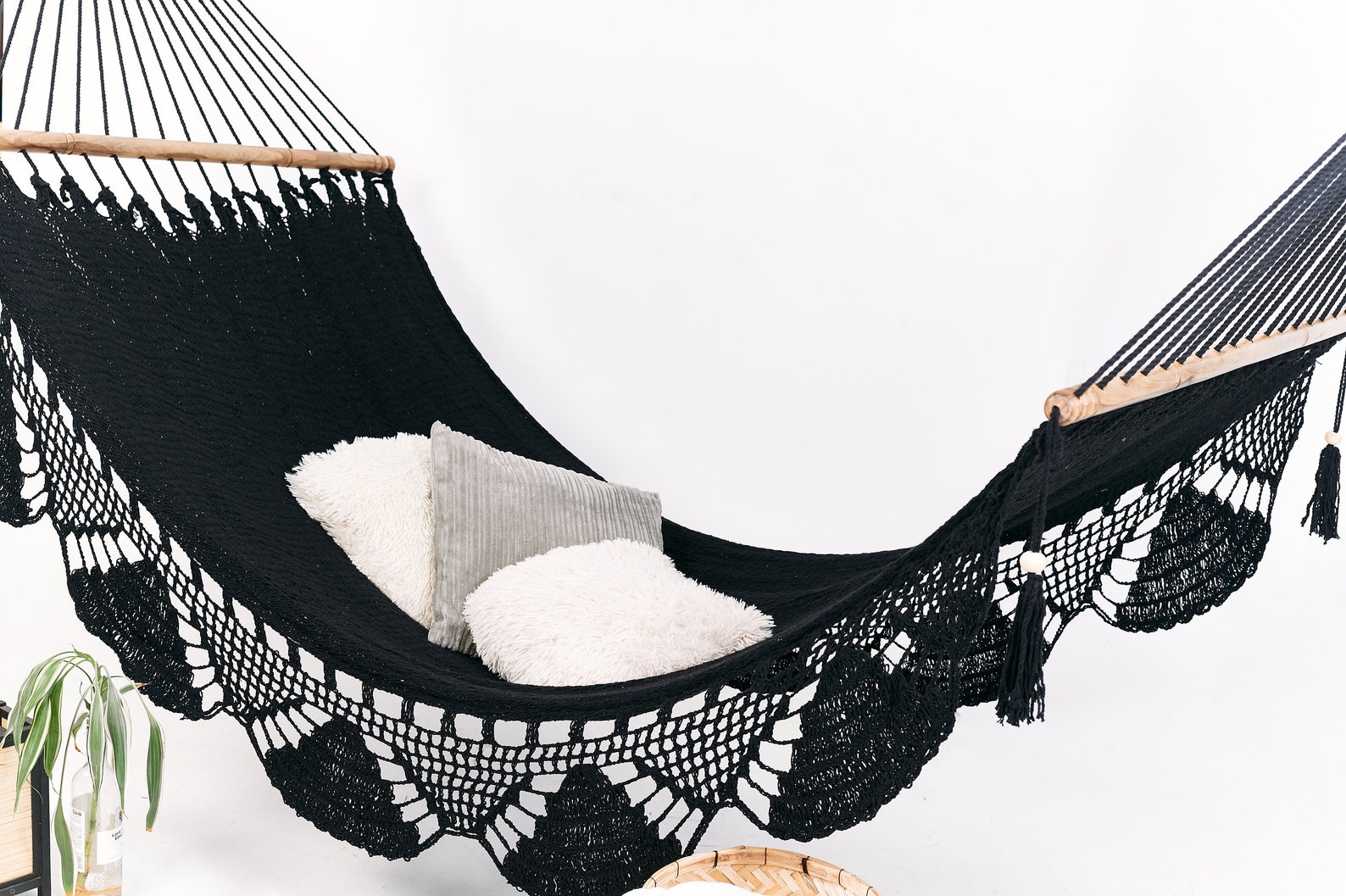 small macrame hammock