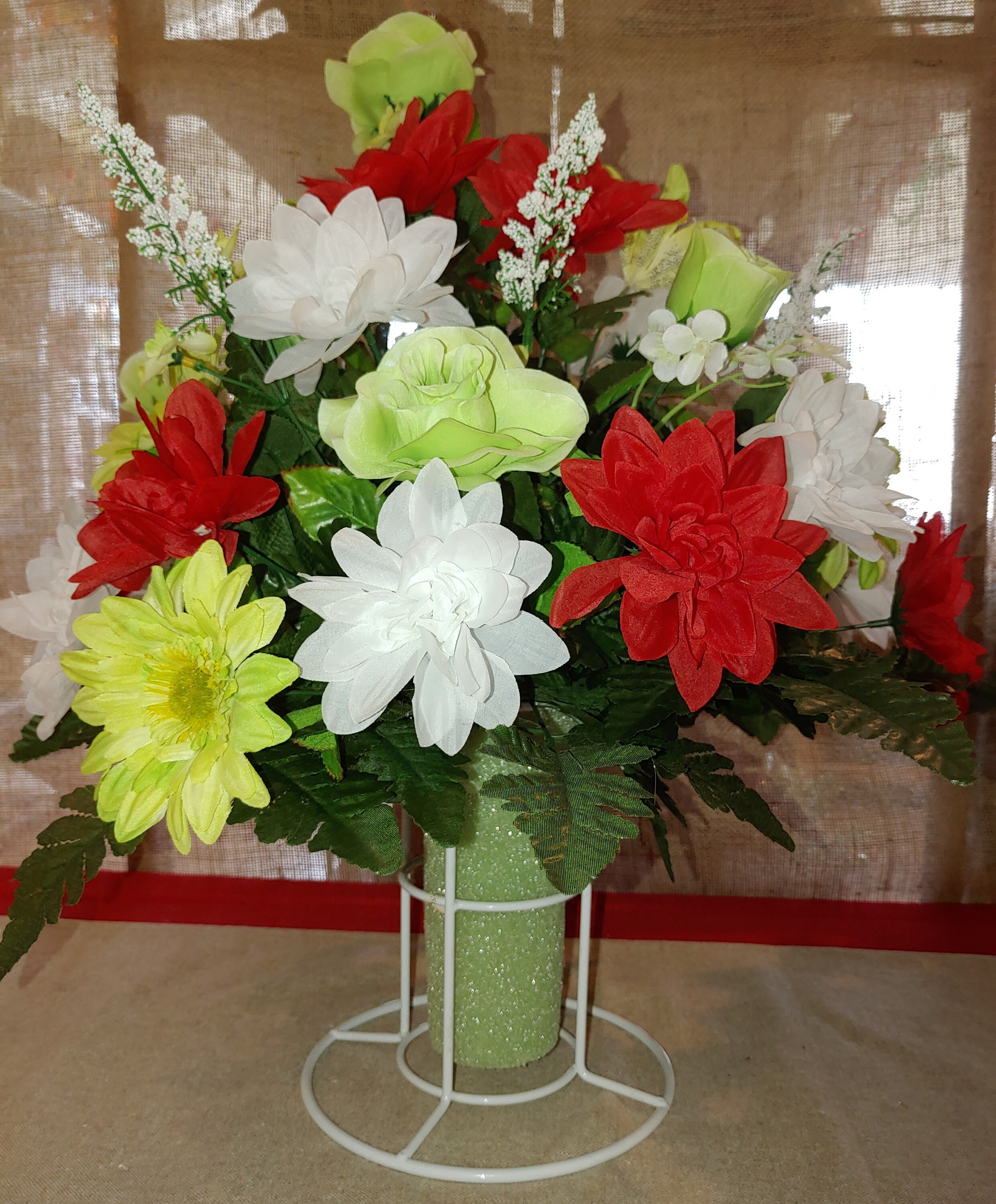 Vase Inserts/ Cemetery Floral Etsy