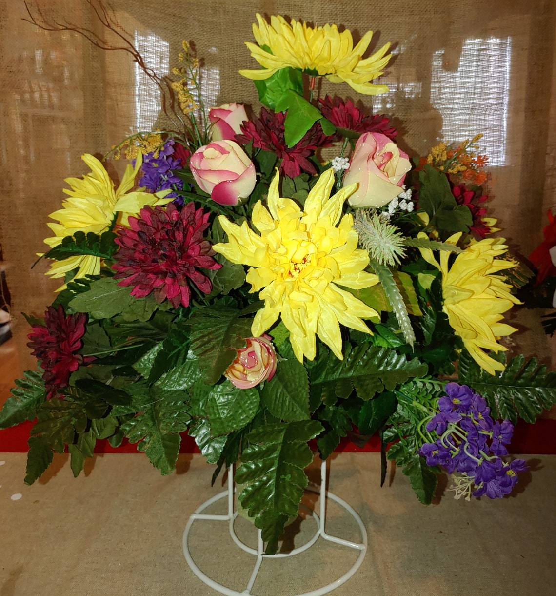 Vase Inserts/ Cemetery Floral Etsy