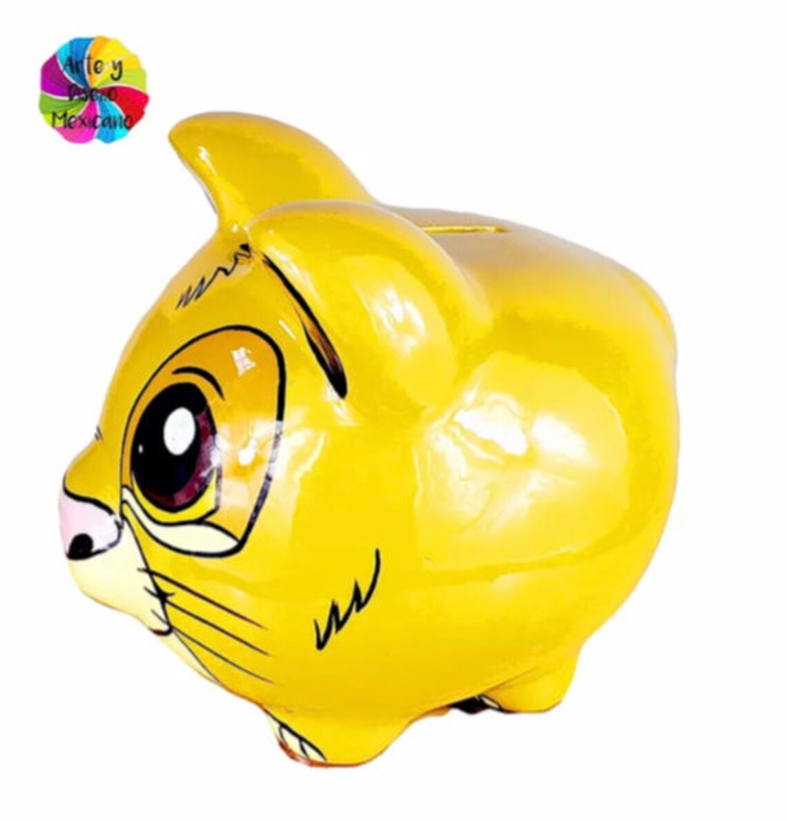 Hand painted ceramic The Lion King piggy bank. Simba piggy Etsy