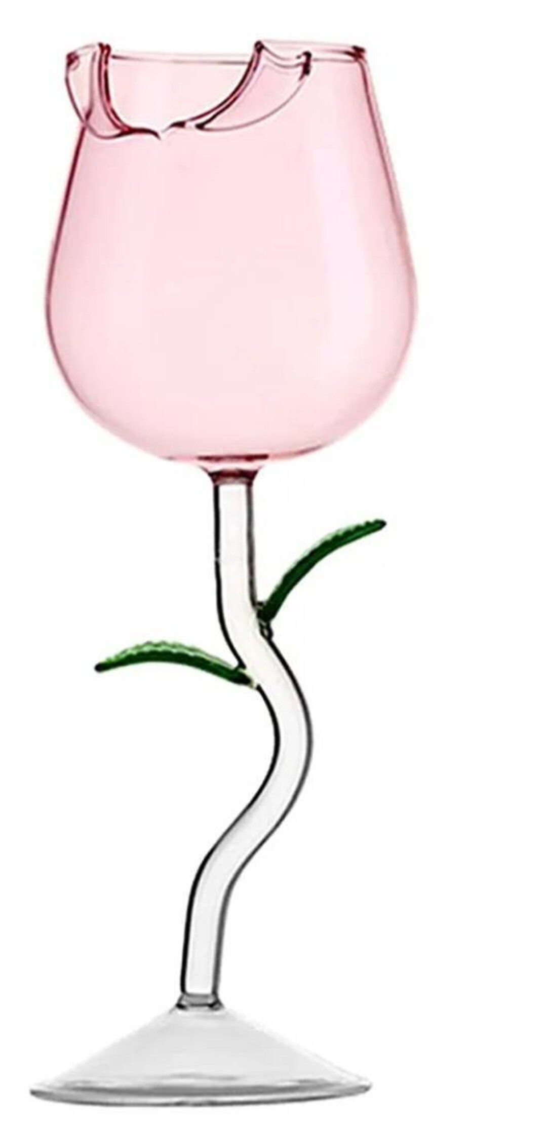 Rose Flower Wine Glasses Flower Goblet Tiktok Viral Glass Rose Home