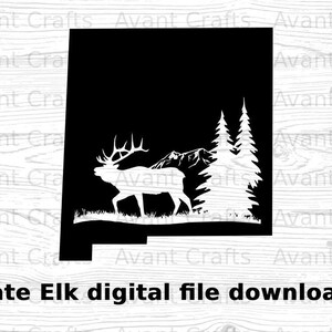 New Mexico State Elch digitale Datei download svg, png, pdf