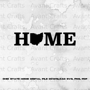 Ohio State Home digital file download svg, png, pdf