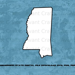 Mississippi State digital file download svg, png, pdf
