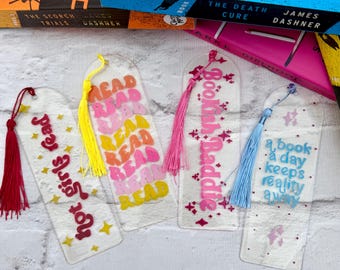 Book lover Bookmark | Book Girl Era | Hot Girls Read | Bookish Gift | Booktok Gift | Book Club Gift