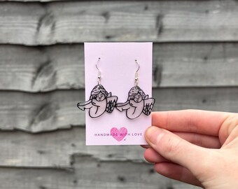 Cherub Earrings | Angel Earrings | Baby Earrings | Handmade Earrings