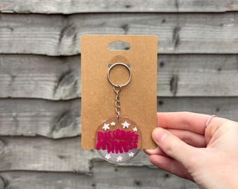 Passenger Princess Keyring | Girlfriend Keyring | Funny Driver Keyring | Friend Who Can’t Drive  Keyring | Resin Keyring | Handmade Keyring