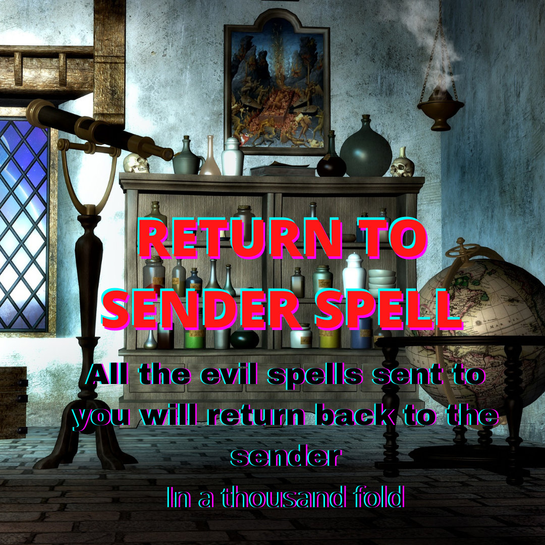 Powerful Return To Sender Spell All Evil Spell Sent To You Etsy