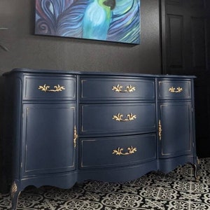 Navy 2024 sideboard cabinet