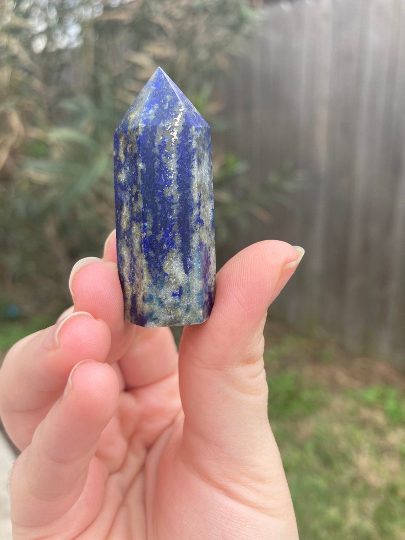 Lapis lazuli points
