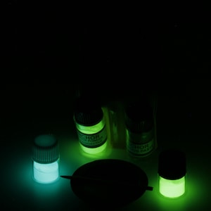 Luminous Paste Kit: DIY lume watch hands, watchmakers glow lume watches hand dial. Luminous compound set for hands, luminous paste.