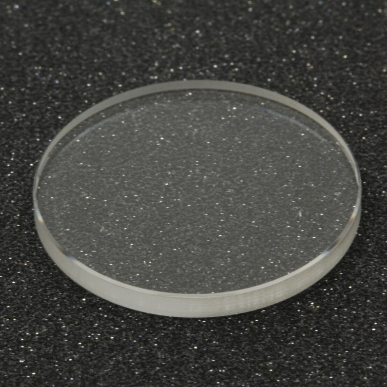 Cristal de reloj, Vidrio de reloj de repuesto, 2 mm, Ø20 Ø60, UHRENGLAS Vidrio de repuesto Vidrio mineral plano imagen 4