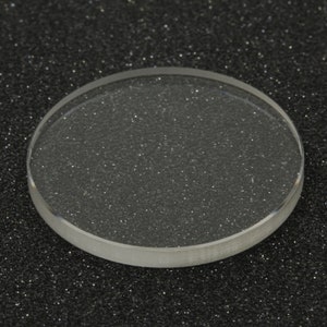 Verre de montre, verre de montre de remplacement, 2 mm, Ø20 Ø60, UHRENGLAS Verre de remplacement Verre minéral plat image 3