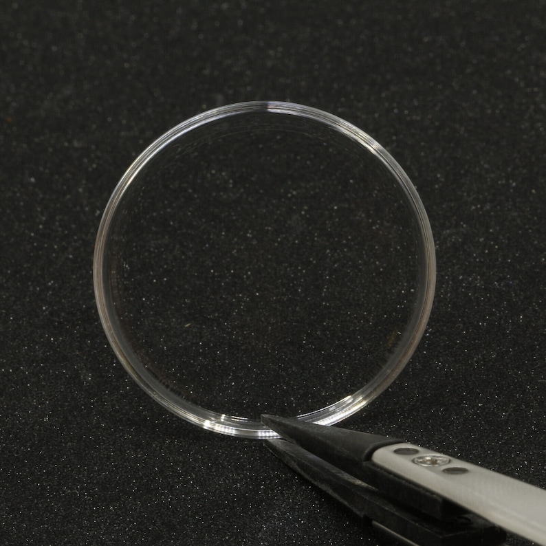 DOMED ACRYLIC Watch Glass Watch Glass Replacement Glass Curved Pocket
