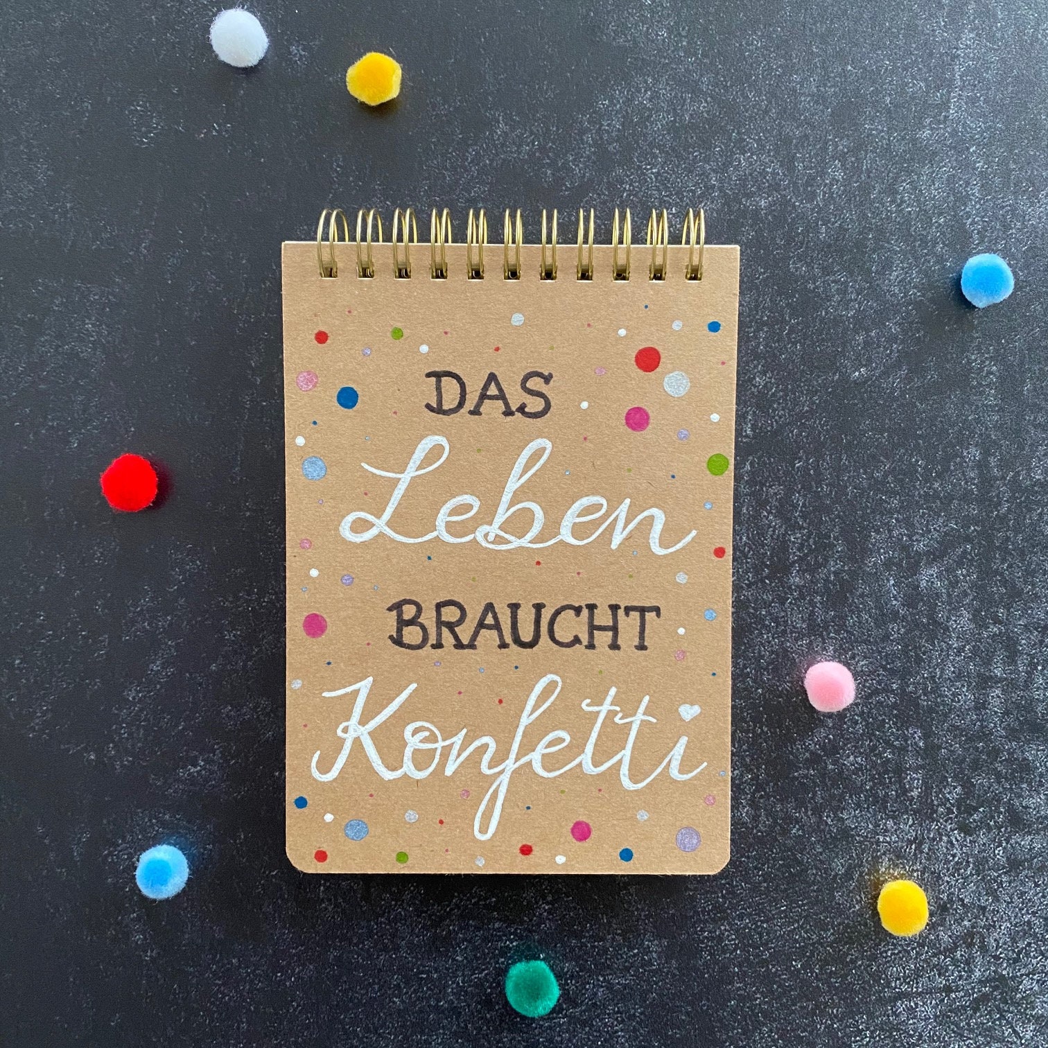 Notizbuch Ringbuchnotizbuch Notizblock mit Spruch Unikate Etsy