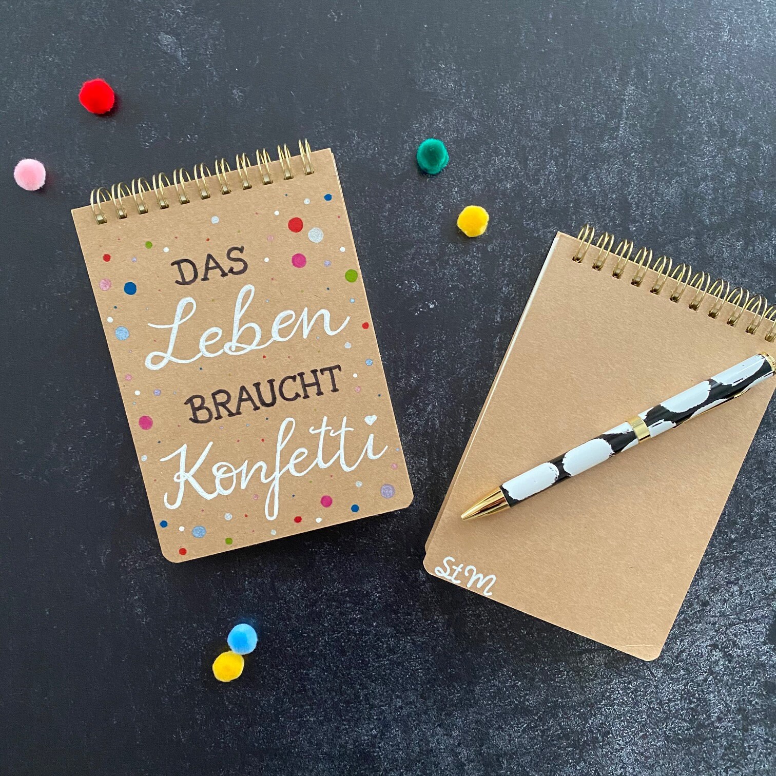 Notizbuch Ringbuchnotizbuch Notizblock mit Spruch Unikate Etsy