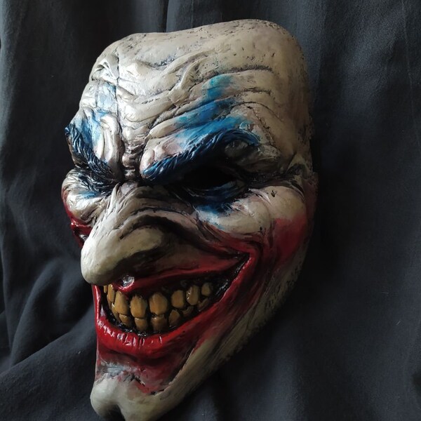 Masque Joker, Joaquin Phoenix Joker, masque pour quête, masque d’Halloween, masque pour cadeau, cadeau pour le 23 février, masque Joker effrayant, masque effrayant pour quête