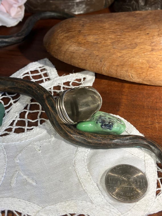 Dome Set Carnelian Statement Ring - image 6