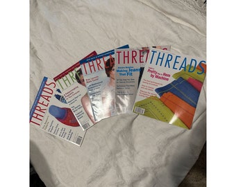 THREADS MAGAZINE Lot of 5 Issues 2003 2004 B