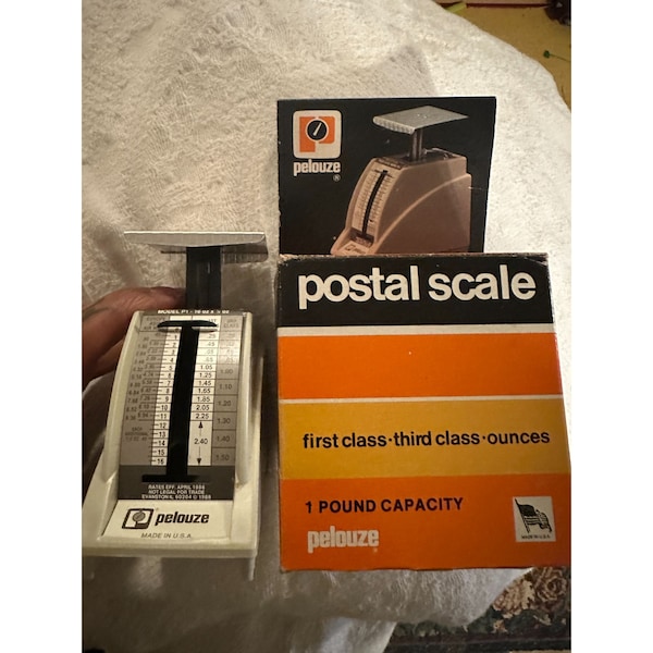 Pelouze Postal Scale Etsy