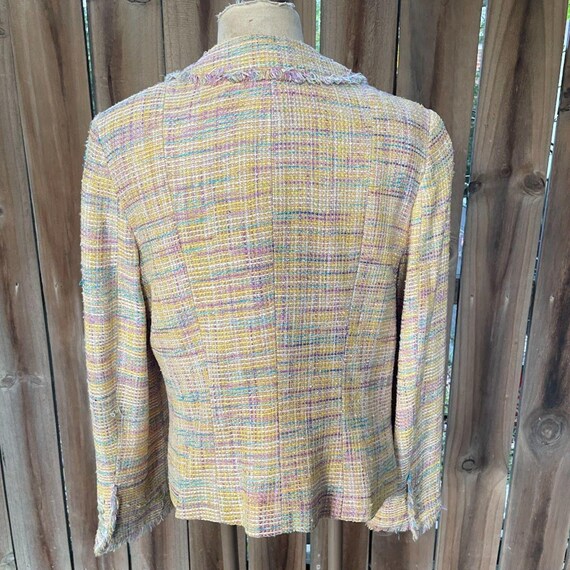 Vintage y2k NEIMAN MARCUS Silk Blend Novelty Twee… - image 5