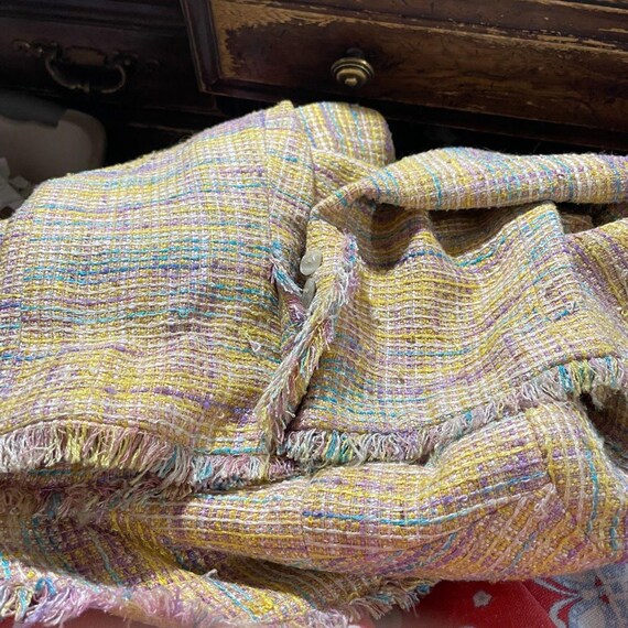 Vintage y2k NEIMAN MARCUS Silk Blend Novelty Twee… - image 10