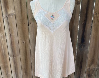 Vintage 60s SEARS Babydoll MINI Dress NIGHTGOWN 32/34