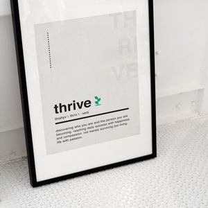 continue to thrive meaning