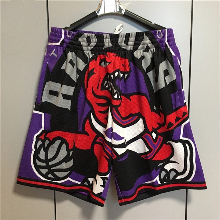 Throwback Short Raptors Basketball Short Etsy