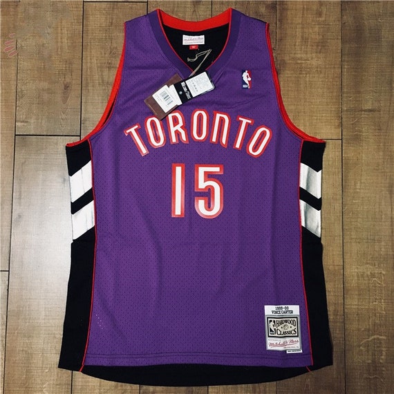 Throwback Jersey 2000 Raptors 15 Vince Carter Basketball Etsy