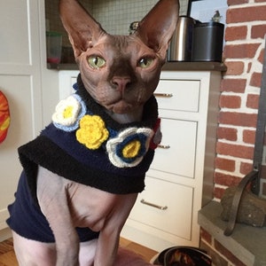 Handmade Crochet Pet Collars: Dogs and Cat Ruff Collar