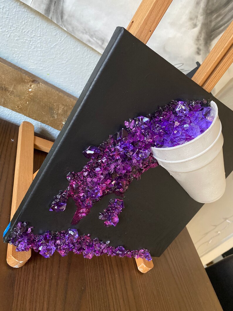 Houston Soda Purple Drank Double Cup Lean Art Htown prints | Etsy