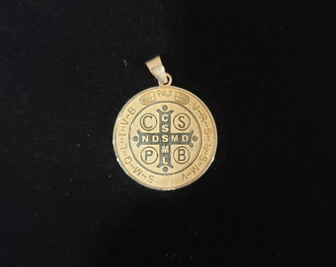 14k St.benedict Pendant