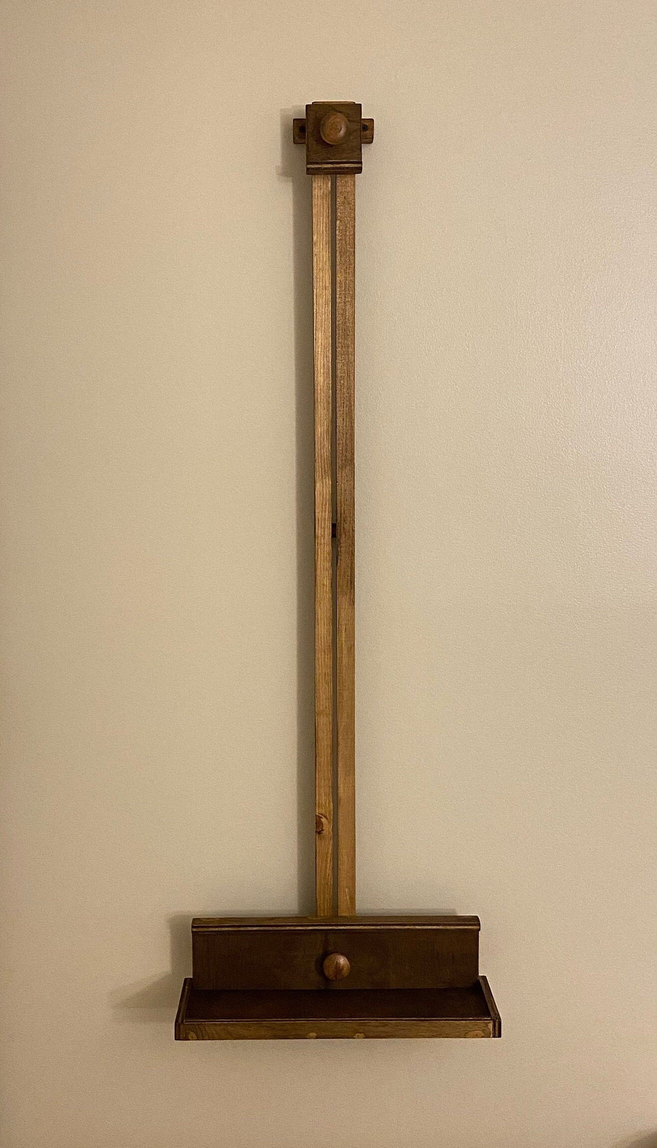 Wall Mounted Artist Easel Wall Easel Painting Easel Artwork Etsy