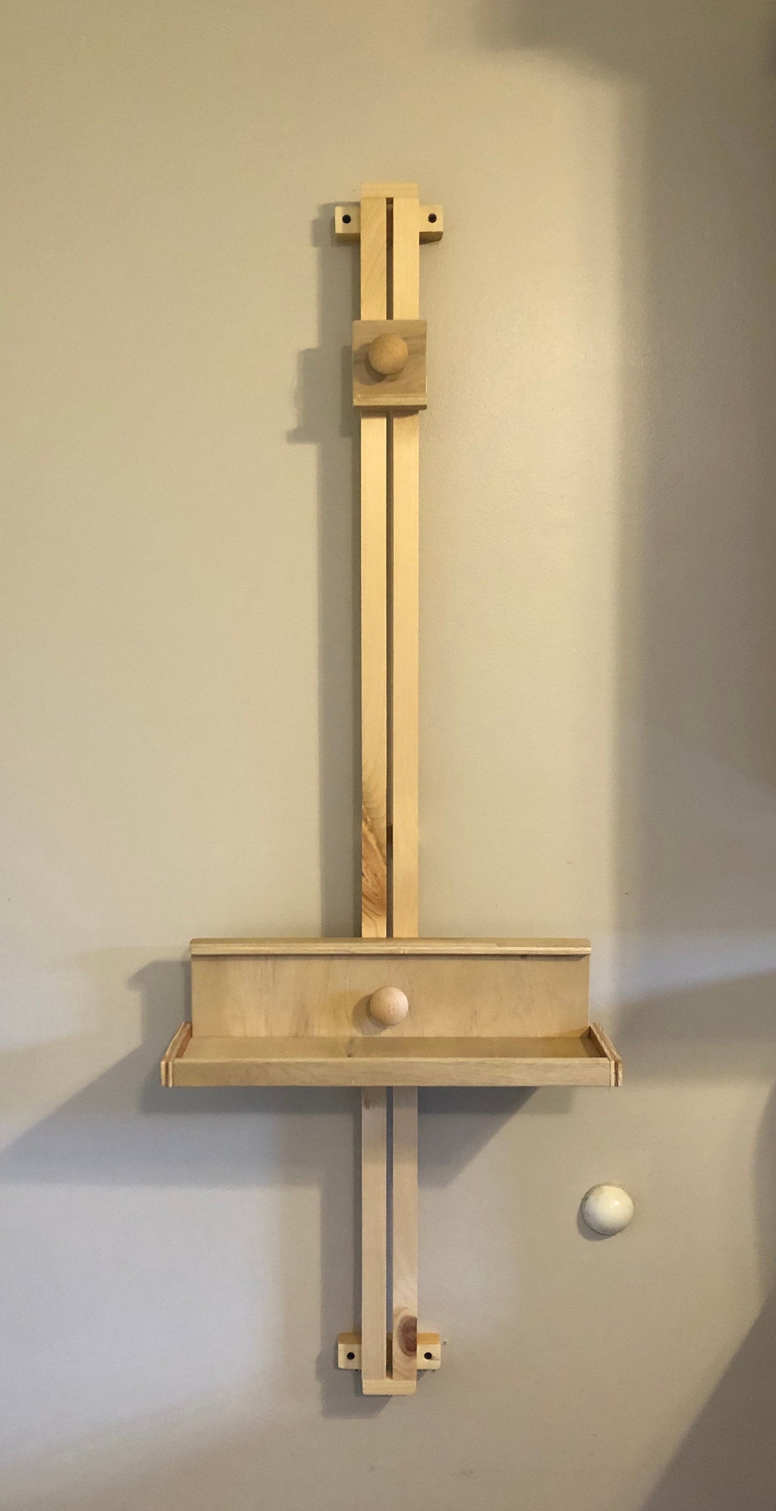 Wall Mounted Artist Easel Wall Easel Painting Easel Artwork Etsy