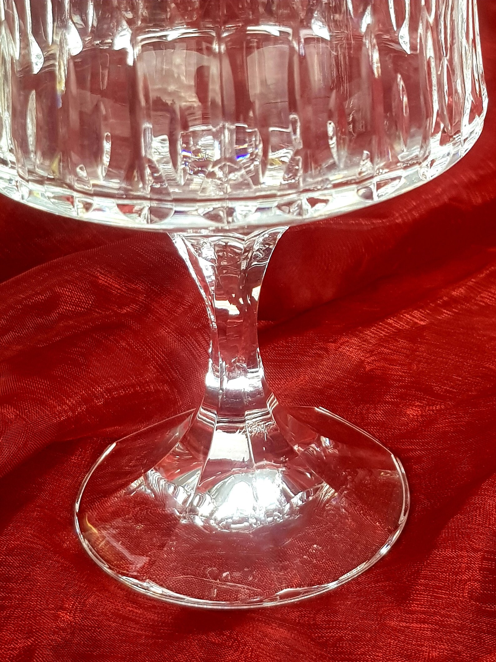 Vintage Crystal Champagne Dessert Glass / Glasses Schott Etsy