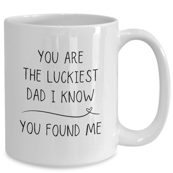 Bonus Dad Mug, Foster Dad Father's Day Gift, Adopted Dad Gift, Stepfather Gift From Child, Funny Bonus Dad Gift, Step Dad Gift