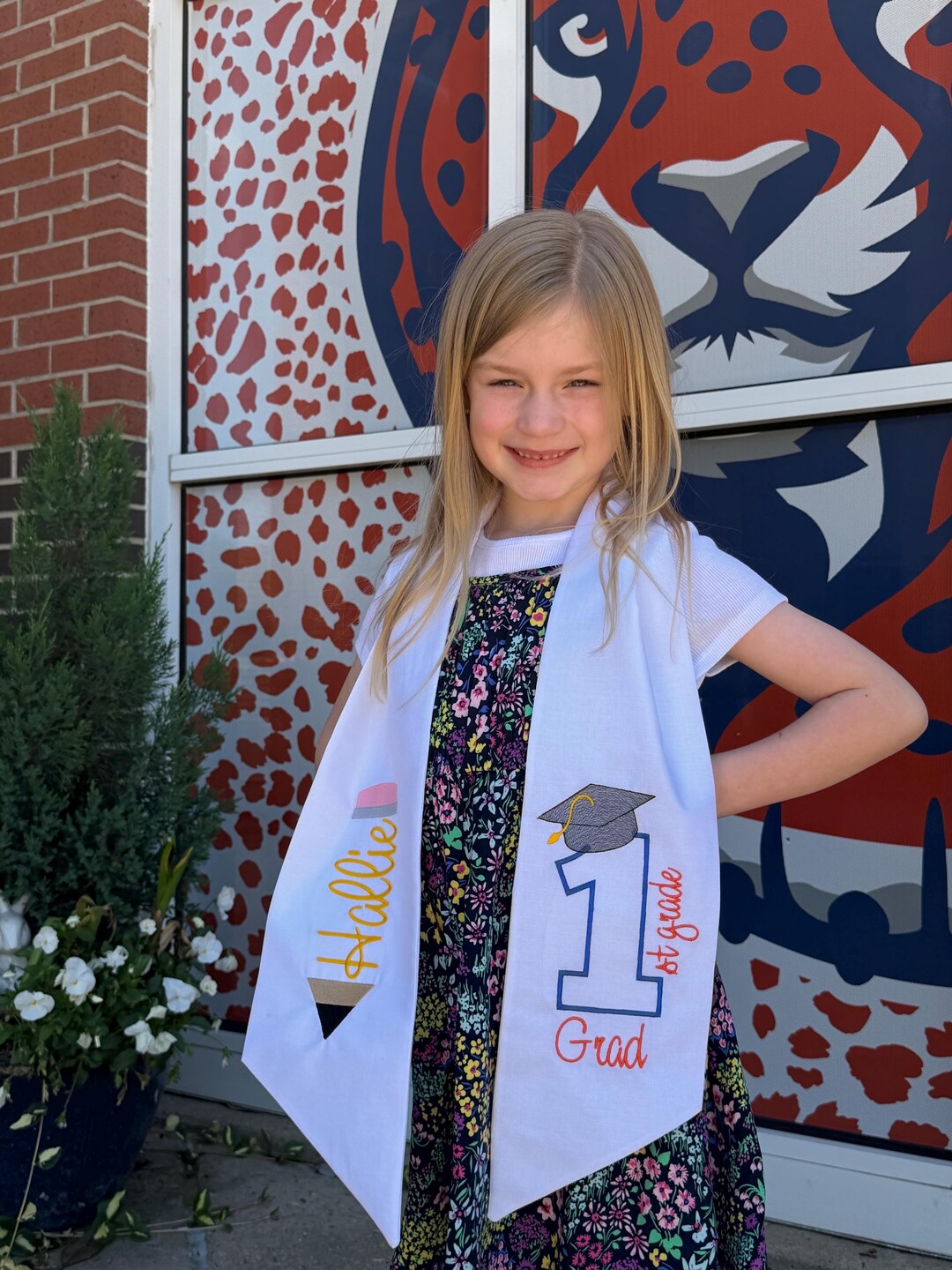 Graduation Stole for Your Tiny Graduate, Custom and Personalized! - Etsy