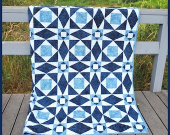 BQ Pattern #MIQ705 Quilting Pattern Fabric From Maple Island